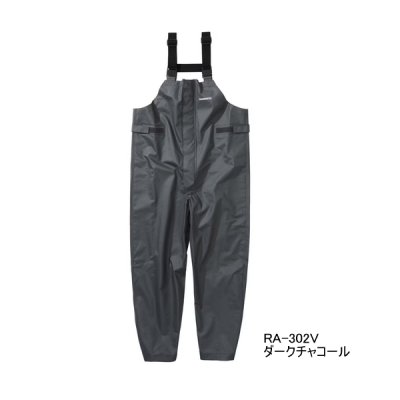画像1: ≪'25年3月新商品！≫ シマノ マリンサロペット RA-302V ダークチャコール 2XLサイズ [3月発売予定/ご予約受付中]