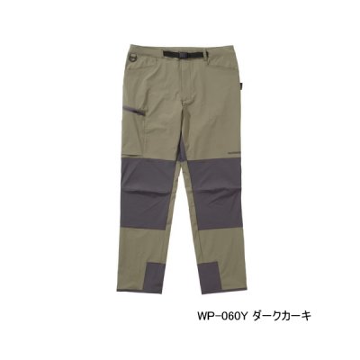 画像1: ≪'25年4月新商品！≫ シマノ コーデュラ(R) アクティブタフ パンツ WP-060Y ダークカーキ XLサイズ [4月発売予定/ご予約受付中]