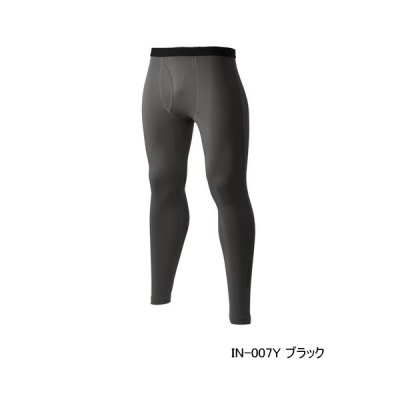 画像1: ≪'25年3月新商品！≫ シマノ サン プロテクション インナータイツ IN-007Y ブラック Mサイズ [3月発売予定/ご予約受付中]
