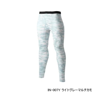 画像1: ≪'25年3月新商品！≫ シマノ サン プロテクション インナータイツ IN-007Y ライトグレーマルチカモ Lサイズ [3月発売予定/ご予約受付中]