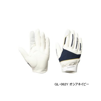 画像1: ≪'25年3月新商品！≫ シマノ 05 オシア キャスティング プロ グローブ GL-062Y オシアネイビー 3XLサイズ [3月発売予定/ご予約受付中]