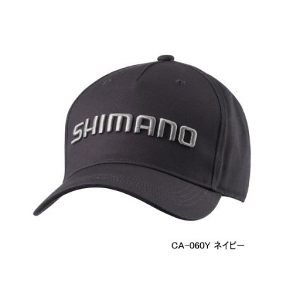 画像1: ≪'25年3月新商品！≫ シマノ スタンダードキャップ CA-060Y ネイビー Mサイズ [3月発売予定/ご予約受付中]