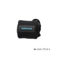 ≪'25年3月新商品！≫ シマノ リールガード ベイト BP-072Y ブラック Sサイズ [3月発売予定/ご予約受付中]