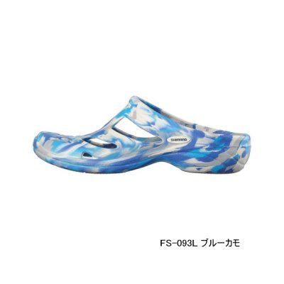 画像1: ≪'25年4月新商品！≫ シマノ イヴェアー マリンフィッシングサンダル FS-093L ブルーカモ LLサイズ [4月発売予定/ご予約受付中]