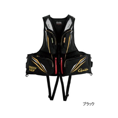 画像1: ≪'25年6月新商品！≫ がまかつ アルテマシールドプロ フローティングベスト GM-6005 ブラック 7Lサイズ [6月発売予定/ご予約受付中]