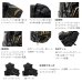 画像3: ≪'25年3月新商品！≫ がまかつ ハーフメッシュベスト GM-2331 ブラック×ゴールド 3Lサイズ [3月発売予定/ご予約受付中] (3)