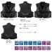 画像2: ≪'25年3月新商品！≫ がまかつ ショートハーフメッシュベスト GM-2332 ブラック×ゴールド Mサイズ [3月発売予定/ご予約受付中] (2)