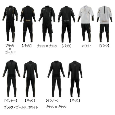 画像2: ≪'25年3月新商品！≫ がまかつ アクティブクールスーツ GM-3779 ブラック×ブラック Lサイズ [3月発売予定/ご予約受付中]