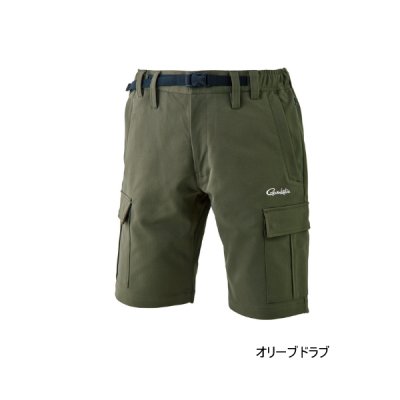画像1: ≪'25年3月新商品！≫ がまかつ フィッシングショーツ(カーゴタイプ) GM-3771 オリーブドラブ Mサイズ