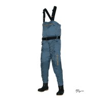 ≪'25年2月新商品！≫ 阪神素地 チェストハイウェーダー ラジアル底 BC-122 グレー Sサイズ