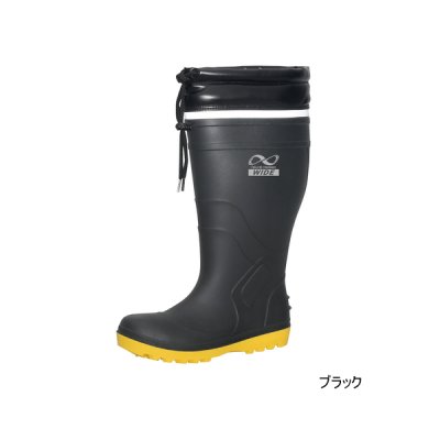 画像1: ≪'25年4月新商品！≫ 阪神素地 多機能ブーツ太筒 BN-870 ブラック 5Lサイズ [4月発売予定/ご予約受付中]
