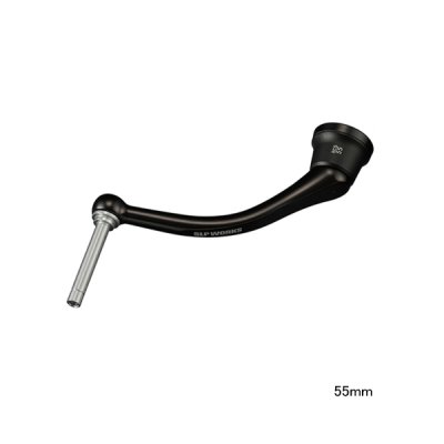 画像1: ≪'25年3月新商品！≫ ダイワ SLPW 25 RCS マシンカットブラックハンドル 55mm 【返品不可】 【小型商品】