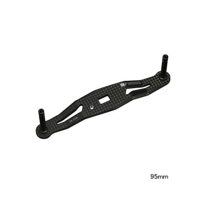 画像1: ≪'25年4月新商品！≫ ダイワ SLPW RCSB カーボンライトクランクハンドル 95mm [4月発売予定/ご予約受付中] 【返品不可】 【小型商品】