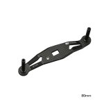 ≪'25年4月新商品！≫ ダイワ SLPW RCSB カーボンライトクランクハンドル 80mm [4月発売予定/ご予約受付中] 【返品不可】 【小型商品】