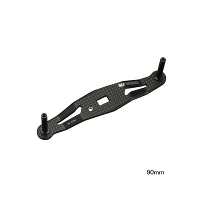 画像1: ≪'25年4月新商品！≫ ダイワ SLPW RCSB カーボンライトクランクハンドル 90mm [4月発売予定/ご予約受付中] 【返品不可】 【小型商品】