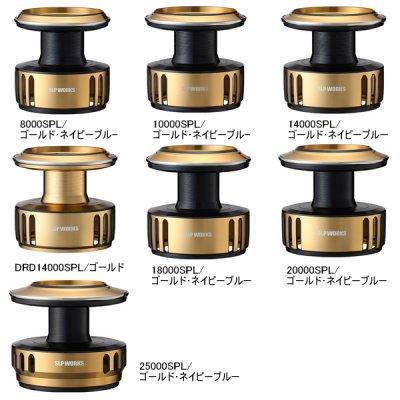 画像2: ≪'25年5月新商品！≫ ダイワ SLPW 25 ソルティガ スプール DRD 14000SPL ゴールド [5月発売予定/ご予約受付中] 【返品不可】 【小型商品】