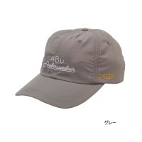 ≪'25年3月新商品！≫ アブガルシア アンバサダー クラシックロゴ キャップ グレー フリーサイズ 【返品不可】