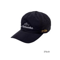 ≪'25年3月新商品！≫ アブガルシア アンバサダー クラシックロゴ キャップ ブラック フリーサイズ 【返品不可】