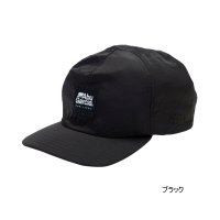 ≪'25年3月新商品！≫ アブガルシア ナイロン 5パネル フレックスブリムキャップ ブラック フリーサイズ 【返品不可】