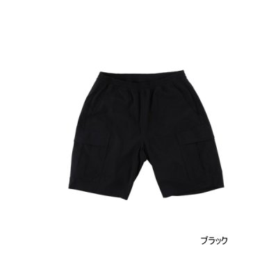 画像1: ≪'25年5月新商品！≫ アブガルシア ウォーターレジスタント フィッシングカーゴショートパンツ ブラック XLサイズ [5月発売予定/ご予約受付中] 【返品不可】