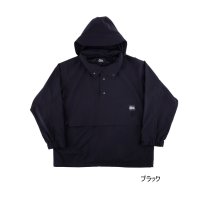 ≪'25年5月新商品！≫ アブガルシア ウォーターレジスタント フィッシングアノラック ブラック Mサイズ [5月発売予定/ご予約受付中] 【返品不可】