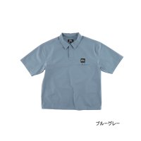 ≪'25年5月新商品！≫ アブガルシア ウォーターレジスタント フィッシングポロ ブルーグレー Mサイズ [5月発売予定/ご予約受付中] 【返品不可】