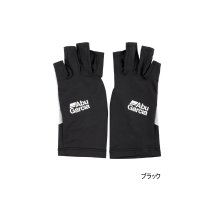 ≪'25年4月新商品！≫ アブガルシア バグオフ アイスドライUVグローブ ブラック Mサイズ [4月発売予定/ご予約受付中] 【返品不可】
