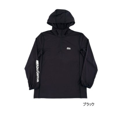 画像1: ≪'25年4月新商品！≫ アブガルシア バグオフ アイスドライUVフーディー ブラック XLサイズ [4月発売予定/ご予約受付中] 【返品不可】