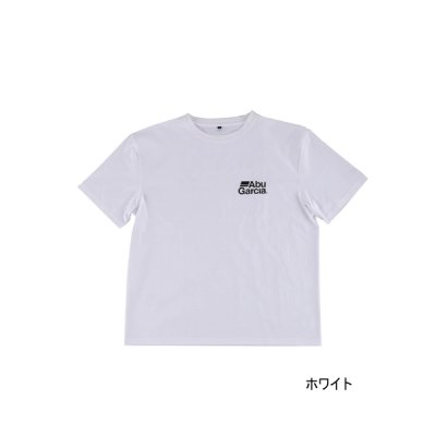 画像1: ≪'25年4月新商品！≫ アブガルシア シャドウロゴ グラフィックTシャツ ホワイト Lサイズ [4月発売予定/ご予約受付中] 【返品不可】