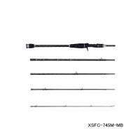 ≪'25年5月新商品！≫ アブガルシア クロスフィールド XSFC-745M-MB 〔仕舞寸法 49.7cm〕 【保証書付き】 [5月発売予定/ご予約受付中] 【返品不可】
