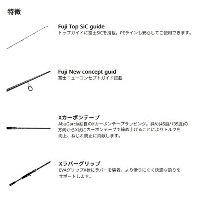 画像3: ≪'25年5月新商品！≫ アブガルシア クロスフィールド XSFS-957M-MB 〔仕舞寸法 49.7cm〕 【保証書付き】 [5月発売予定/ご予約受付中] 【返品不可】
