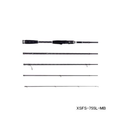 画像1: ≪'25年5月新商品！≫ アブガルシア クロスフィールド XSFS-755L-MB 〔仕舞寸法 48.7cm〕 【保証書付き】 [5月発売予定/ご予約受付中] 【返品不可】