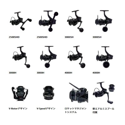 画像4: ≪'25年4月新商品！≫ アブガルシア マックス SX スピニング 2500SHD [4月発売予定/ご予約受付中] 【返品不可】 【小型商品】