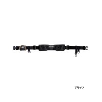 ≪'25年4月新商品！≫ がまかつ 鮎ベルト(幅広・ワンタッチ) GM-2629 ブラック フリーサイズ [4月発売予定/ご予約受付中]