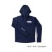 画像1: ≪'25年3月新商品！≫ がまかつ サンシェードフーディTシャツ GM-3747 ブラック×ネイビー(がまかつ) 3Lサイズ (1)
