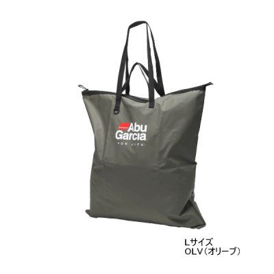 画像1: ≪'25年6月新商品！≫ アブガルシア ターポリン防水トートフラット オリーブ Lサイズ 【返品不可】