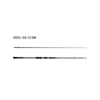 ≪'25年5月新商品！≫ アブガルシア 黒船 イサキ KISC-64/215M 〔仕舞寸法 110.5cm〕 【保証書付き】 【返品不可】