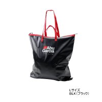 ≪'25年6月新商品！≫ アブガルシア ターポリン防水トートフラット ブラック Lサイズ 【返品不可】