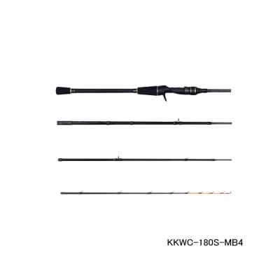 画像1: ≪'25年7月新商品！≫ アブガルシア 黒船 モバイル KKWC-180S-MB4 〔仕舞寸法 49.0cm〕 【保証書付き】 【返品不可】