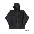 ≪'25年5月新商品！≫ アブガルシア 3レイヤー ウォータープルーフ エクスプローラーシェルジャケット ブラック Mサイズ 【返品不可】