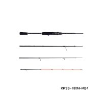 ≪'25年7月新商品！≫ アブガルシア 黒船 モバイル KKSS-180M-MB4 〔仕舞寸法 49.0cm〕 【保証書付き】 【返品不可】