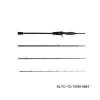 ≪'25年7月新商品！≫ アブガルシア 黒船 モバイル KLTC-73/195M-MB4 〔仕舞寸法 52.5cm〕 【保証書付き】 【返品不可】