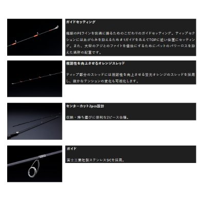 画像2: ≪'25年5月新商品！≫ ジャッカル VC タクト VT-S66UL 〔仕舞寸法 102.5cm〕 【保証書付き】 [5月発売予定/ご予約受付中]