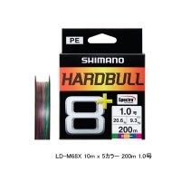 ≪'25年5月新商品！≫ シマノ ハードブル 8+ LD-M58X 150m 0.6号 10m×5カラー