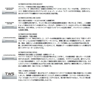 画像3: ≪'24年12月新商品！≫ ダイワ アルファス BF TW 6.3R(右) 【小型商品】