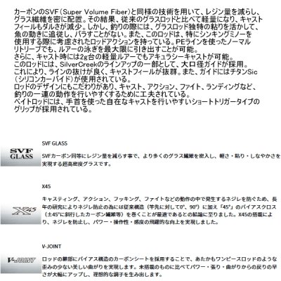 画像2: ≪'24年12月新商品！≫ ダイワ シルバークリーク グラスプログレッシブ 61L-G 〔仕舞寸法 95cm〕 【保証書付き】