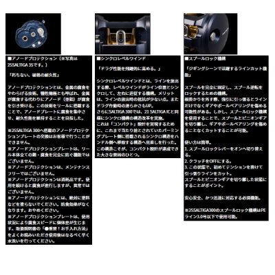 画像4: ≪'25年3月新商品！≫ ダイワ '25 ソルティガ 300HL(左) 【小型商品】