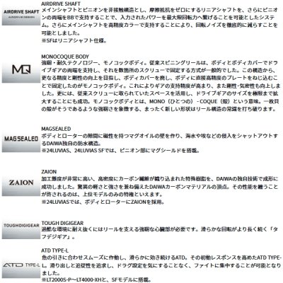 画像3: ≪'25年3月新商品！≫ ダイワ ルビアス SF2000SS-P 【小型商品】