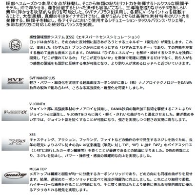 画像2: ≪'25年1月新商品！≫ ダイワ 銀狼 パワートルク 1-53・J 〔仕舞寸法 116cm〕 【保証書付き】