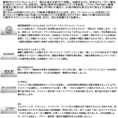 画像2: ≪'25年1月新商品！≫ ダイワ 流覇 60M 〔仕舞寸法 66cm〕 【保証書付き】
